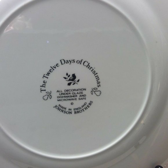 Johnson Brothers Vintage Plate 9 Ladies Dancing - Picture 3 of 3